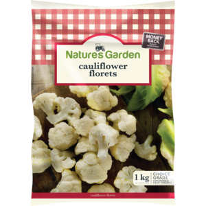 Natures Garden Cauliflower Florets 1 Kg