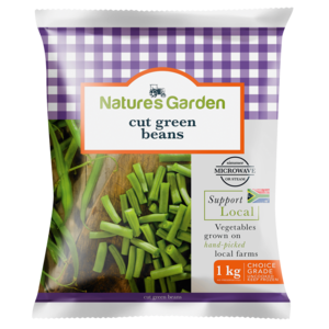 Natures Garden Green Beans Cut 1 Kg