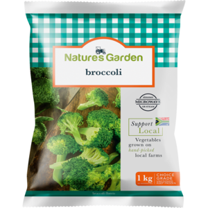 Natures Garden Broccoli Florets 1 Kg