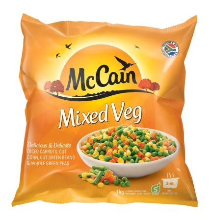 Mc Cain Mixed Vegetables 1 Kg