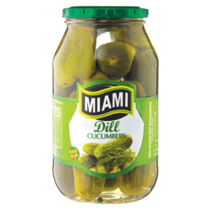 Miami Cucumbers Dill 760 G