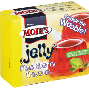 Moirs Jelly Raspberry 80 G