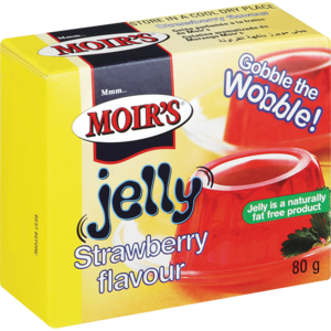 Moirs Jelly Strawberry 80 G