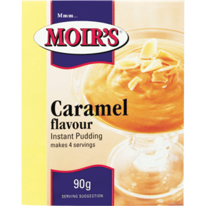 Moirs Inst Pud Caramel 90 G