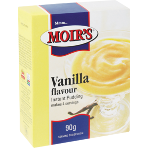 Moirs Inst Pud Vanilla 90 G