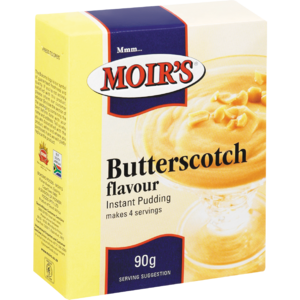Moirs Inst Pud Butterscotch 90 G