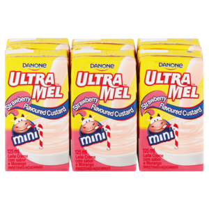 Ultra Mel Custard Strawberry 125 Ml