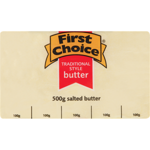 First Choice Butter Traditional 500 G
