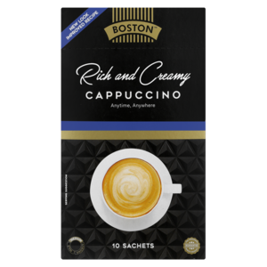 Boston Cappuccino Irch&amp;creamy Stick 10 &#039;s