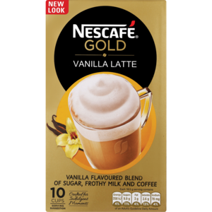 Nescafe Vanilla Latte 10 &#039;s