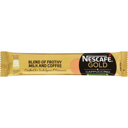 Nescafe Cappuccino Unsweetened 20 &#039;s