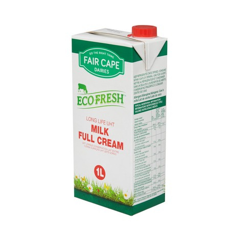 F/cape Ecofresh Uht Milk F/crm 1 Lt