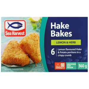Sea Harvest Hake Bakes Lemon &amp; Herb 360 G