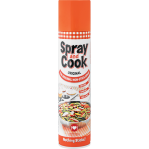 Spray &amp; Cook Regular 300 Ml