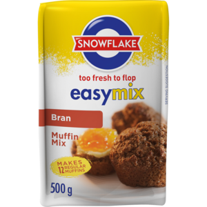 Snowflake Easymix Bran Muffin 500 G