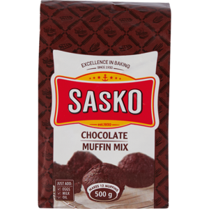 Sasko Bakemix Muffin Choc 500 G