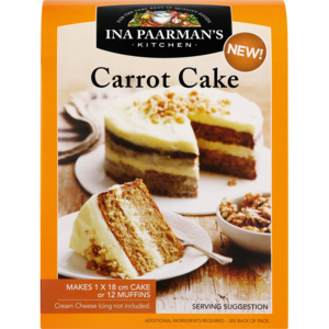 Ina Paarman Bake Mix Carrot Cake 595 G