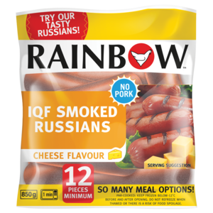 Rainbow Iqf Smoked Russians Cheese 850 G