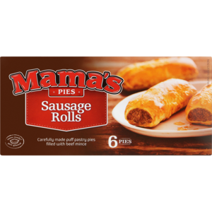 Mamas Sausage Rolls 6 &#039;s