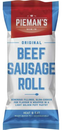 Piemans Sausage Roll Beef Fzn 1 &#039;s