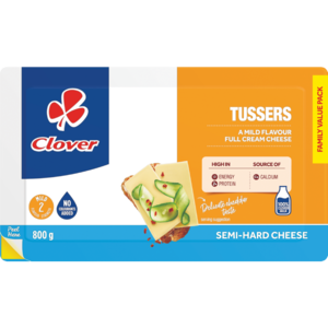 Clover Cheese Tussers 800 G