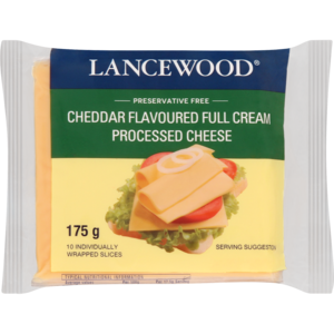 Lancewd Cheddar Processed Slices 175 G
