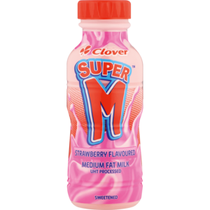 Super M Flav Milk Strawberry 300 Ml