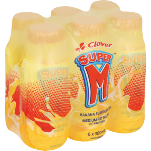 Super M Flav Milk Banana 300 Ml