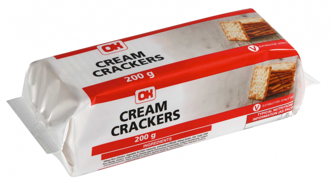Ok Cream Crackers 200 G