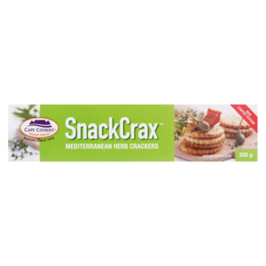 Snaxcrax Mediterranean Herbs 200 G