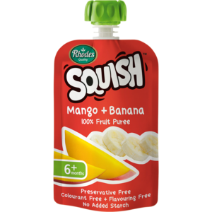 Rhodes Squish Inf Food Mango&amp;banana 110 Ml