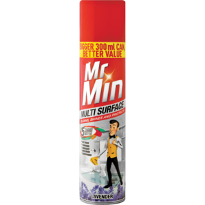 Mr Min Multi Surface Clnr Lavender 300 Ml
