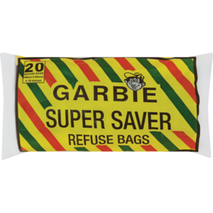 Garbie Supersaver Refuse Bag Roll 20 &#039;s