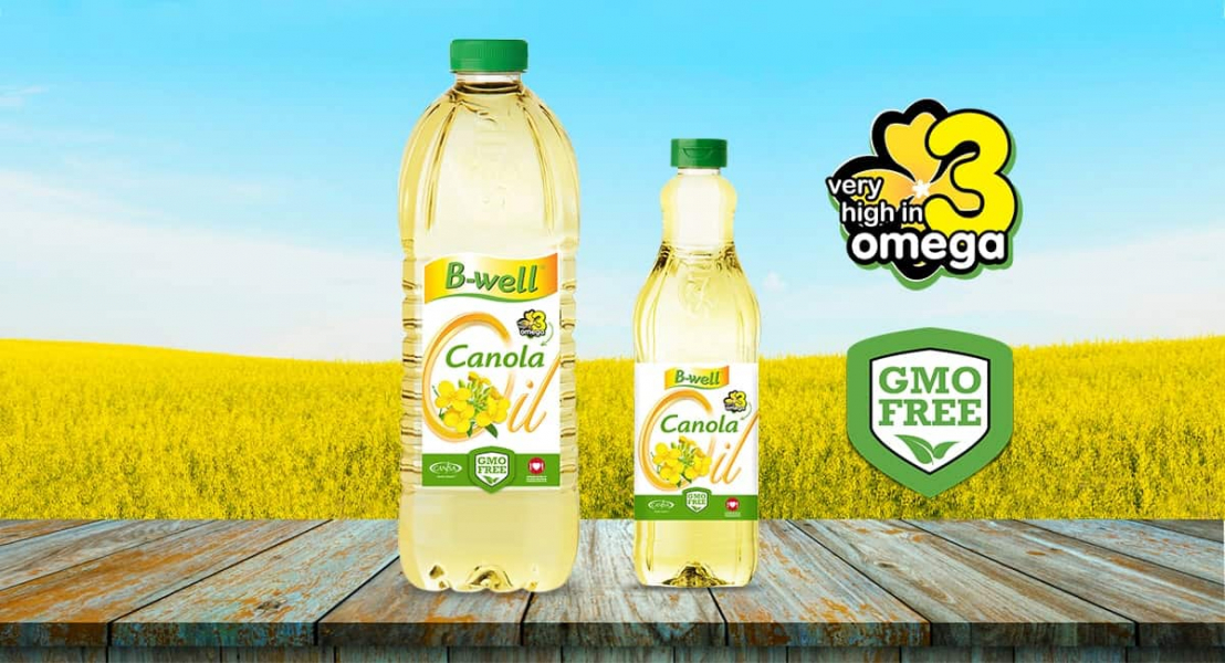 B-well Omega 3 Cooking Oil 375 Ml