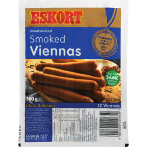 Eskort Viennas Smoked 500 G