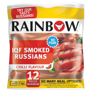 Rainbow Iqf Smoked Russians Chilli 1 Kg