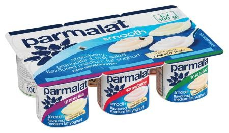 Parmalat Smth Yogh Strawb Frt Gran 6 &#039;s