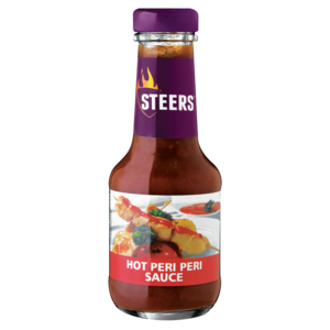Steers Hot Peri Peri Sauce 375 Ml