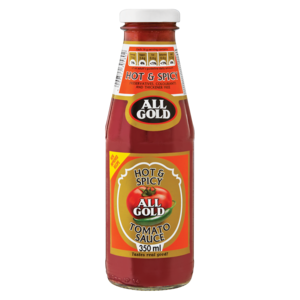 All Gold Tomato Sauce Hot &amp; Spicy 350 Ml