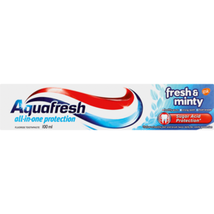 Aquafresh T/paste Fresh &amp; Minty 100 Ml