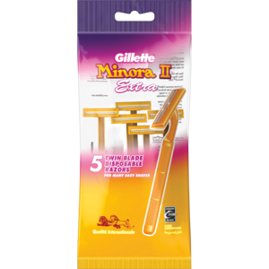 Gillette Razor Disposables Minora 5 &#039;s
