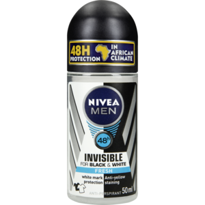 Nivea R/on Inv Blk &amp; Wht Fresh 50 Ml