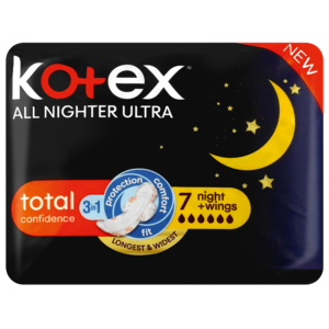 Kotex Overnight Pads Ultra Thin 7 &#039;s