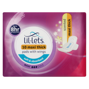 Lil-lets Maxi Mini Pads Scented 10 &#039;s