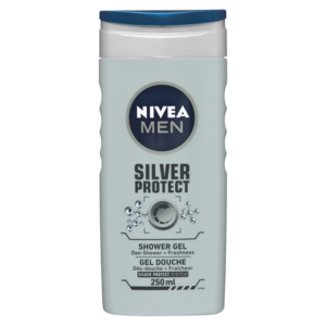 Nivea Shower Gel Silver Protect 250 Ml