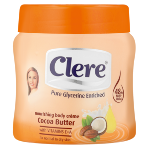 Clere Body Cream Cocoa Butter 250 Ml