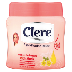 Clere Body Cream Musk 250 Ml