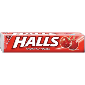 Halls Cough Drops Cherry 10 &#039;s