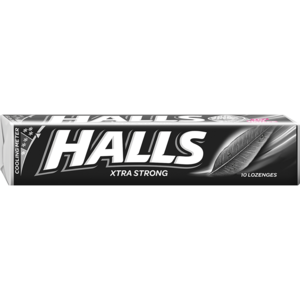 Halls Cough Drops Extra Strong 10 &#039;s