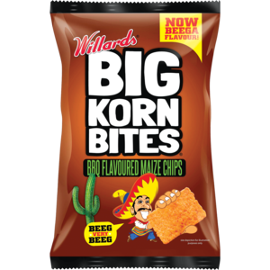 Big Korn Bites Bbq 120 G